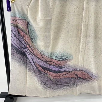 訪問着 身丈159cm 裄丈66.5cm